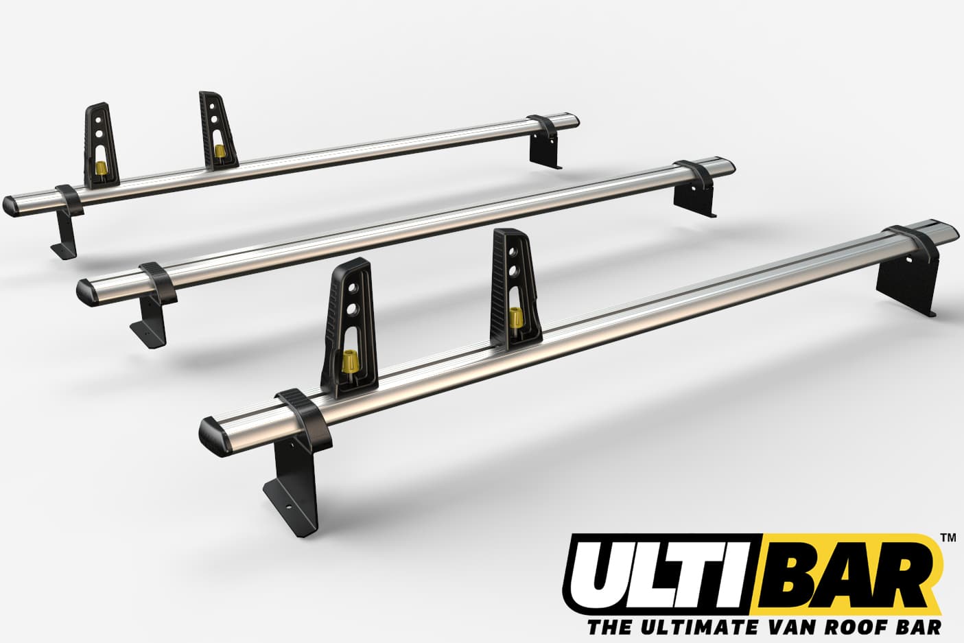 3 Bar Reinforced Aluminium Roof Bars For The Citroen Nemo Van VG270-3