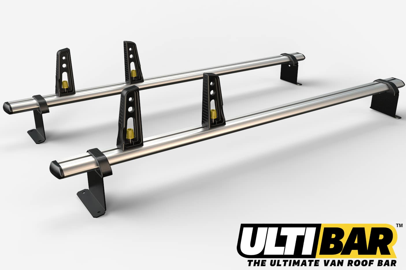 2 Bar Reinforced Aluminium Roof Rack For The Fiat Doblo March 2010 On Van VG284-2