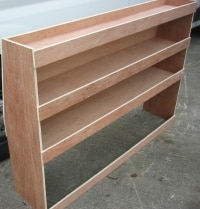 Ford Connect Van Plywood Shelving System