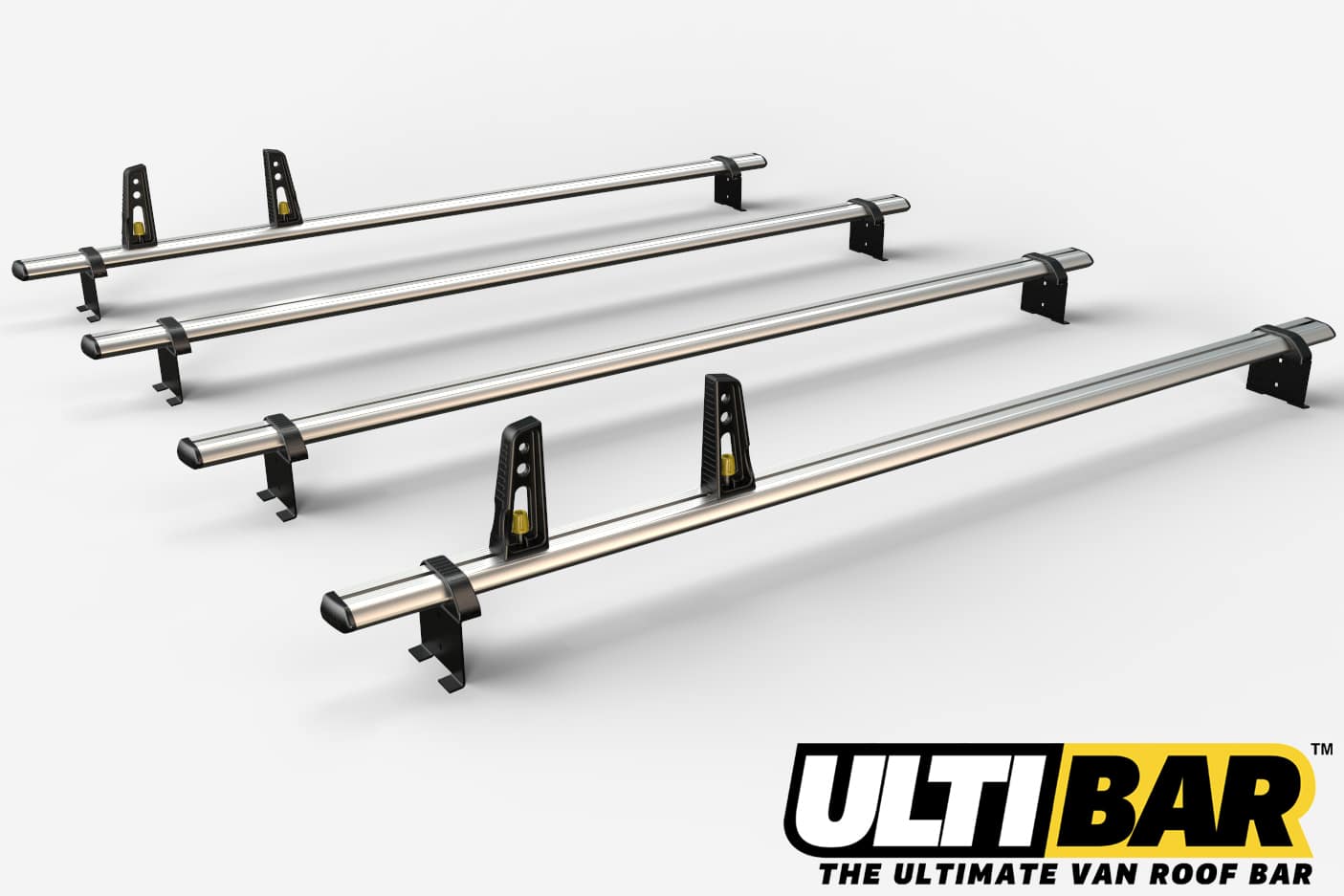 4 Bar Heavy Duty Aluminium Roof Bars For The Vauxhall Movano Pre 2010 Van VG134/4