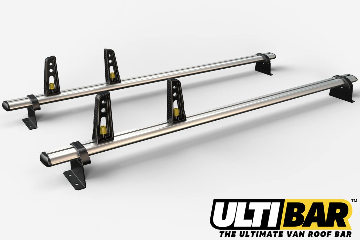 2 Bar Heavy Duty Aluminium Roof Bars For The Vauxhall Movano May 2010 On Van VG286/2