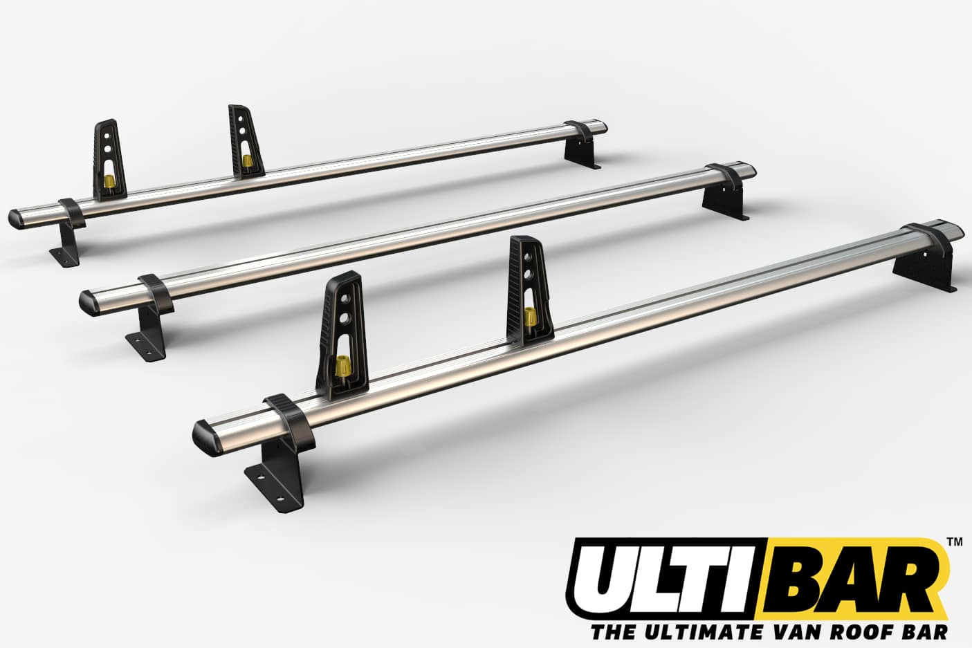 3 Bar Heavy Duty Aluminium Roof Bars For The Vauxhall Movano May 2010 On Van VG286/3