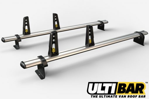 2 Bar Heavy Duty Aluminium Roof Bars For Nissan Kubistar Van VG131