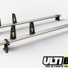 2 Bar Reinforced Aluminium Roof Bars For The Low Roof Citroen Dispatch Van 07 On H1 VG248/2