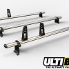 3 Bar Heavy Duty Aluminium Roof Bars For The Peugeot Expert Van VG86