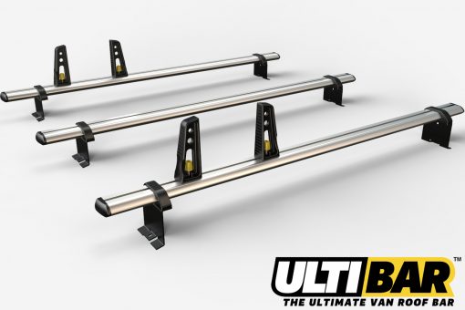 3 Bar Heavy Duty Aluminium Roof Bars For The Peugeot Expert Van VG86