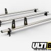 3 Bar Heavy Duty Aluminium Roof Bars For The Citroen Relay Pre Oct 06 VG100