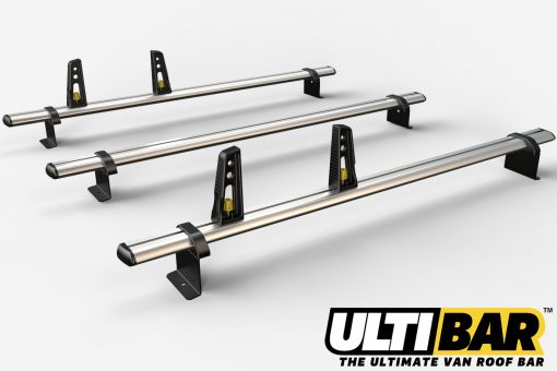 3 Bar Heavy Duty Aluminium Roof Bars For The NV200 Van VG282-3