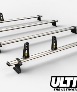 4 Bar Heavy Duty Aluminium Roof Bars For The Renault Lwb and Ex Lwb Master May 2010 On Van VG286/4