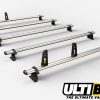 5 Bar Heavy Duty Aluminium Roof Bars For The Renault Lwb and Ex Lwb Master May 2010 On Van VG286/5
